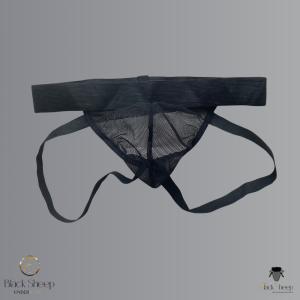 Jockstrap PUSH-UP Transparency- Suspensorios de mesh con realce.