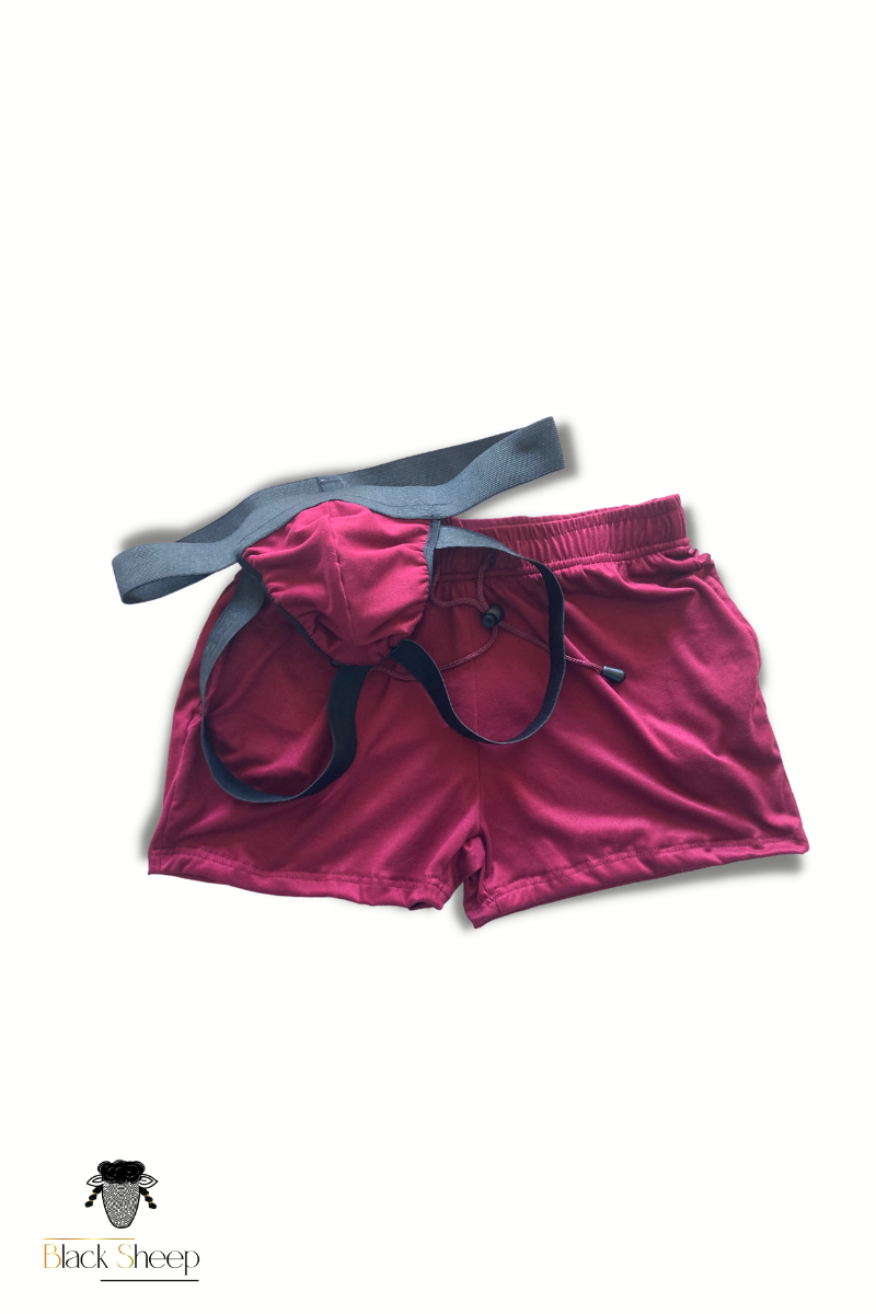 Conjunto Deportivo- Jockstrap push-up + shorts - Imagen 10
