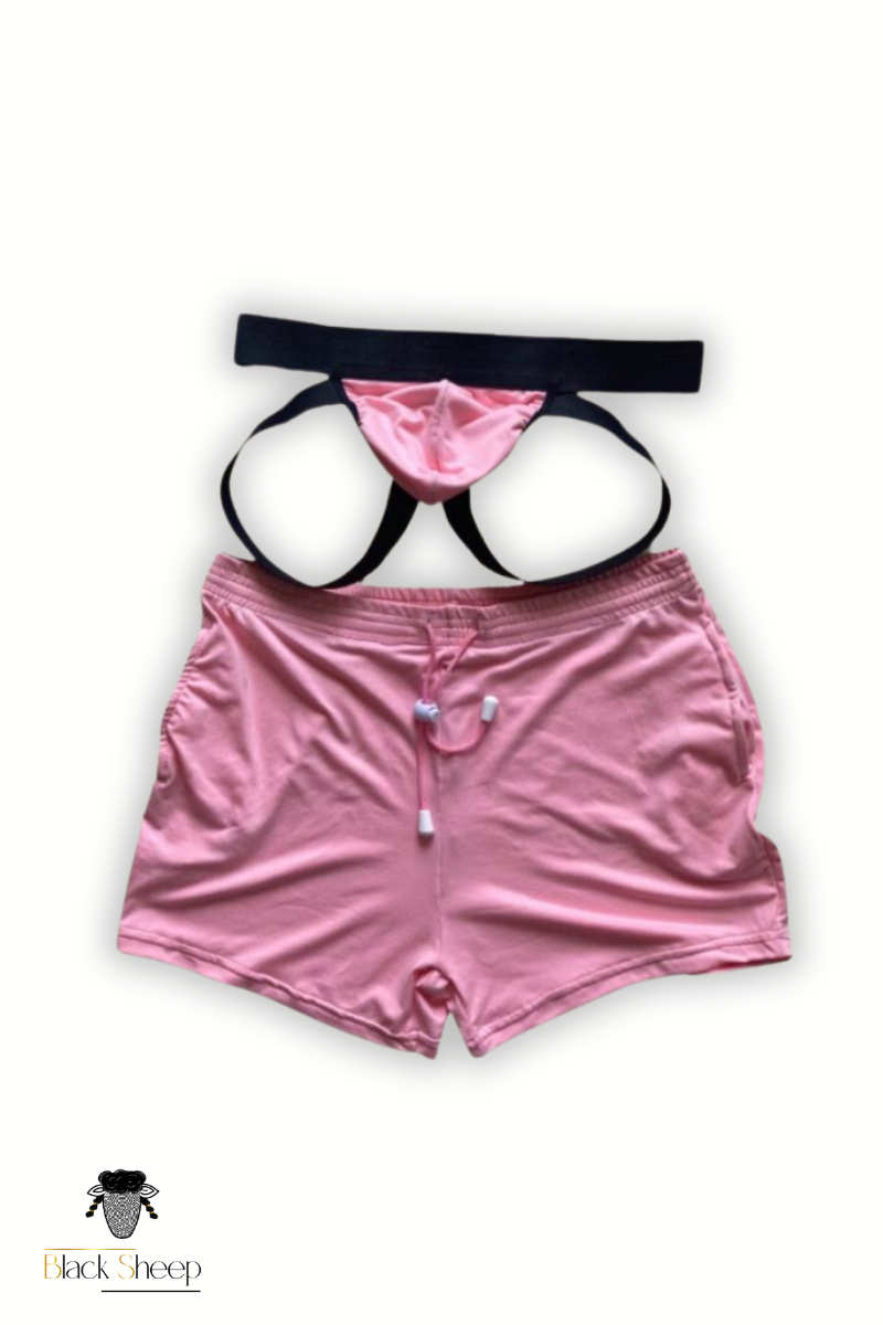 Conjunto Deportivo- Jockstrap push-up + shorts - Imagen 18