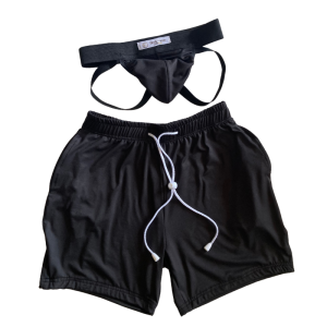 Conjunto Deportivo- Jockstrap push-up + shorts