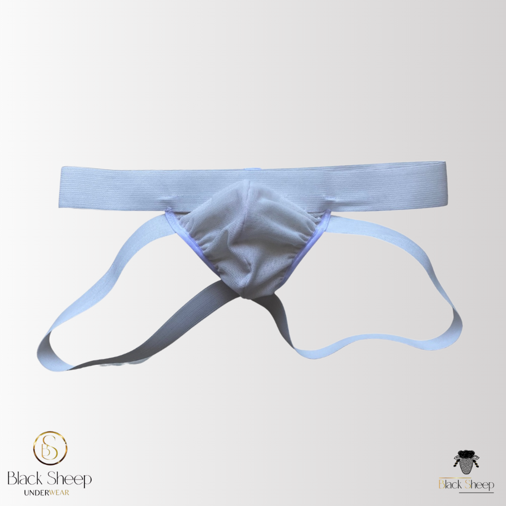Jockstrap PUSH-UP Transparency- Suspensorios de mesh con realce. - Imagen 2