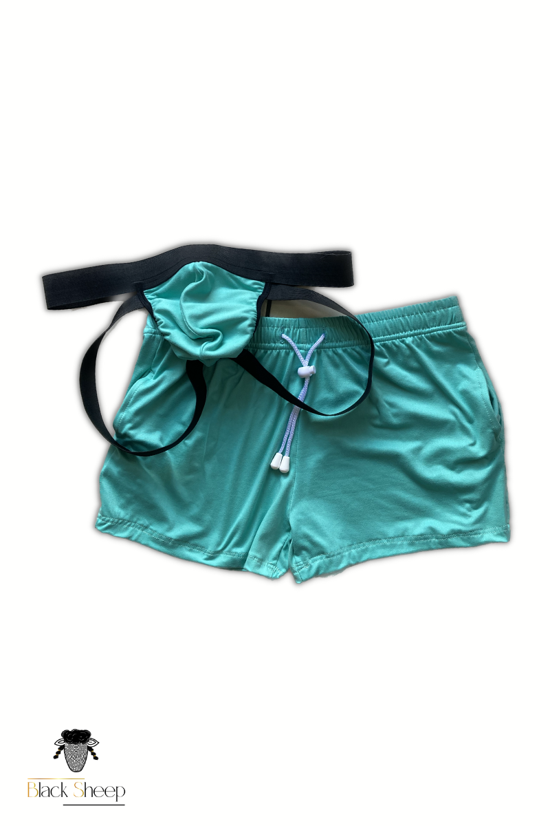 Conjunto Deportivo- Jockstrap push-up + shorts - Imagen 8
