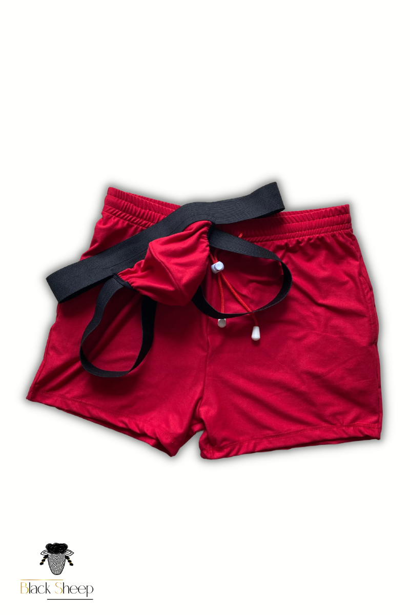 Conjunto Deportivo- Jockstrap push-up + shorts - Imagen 6