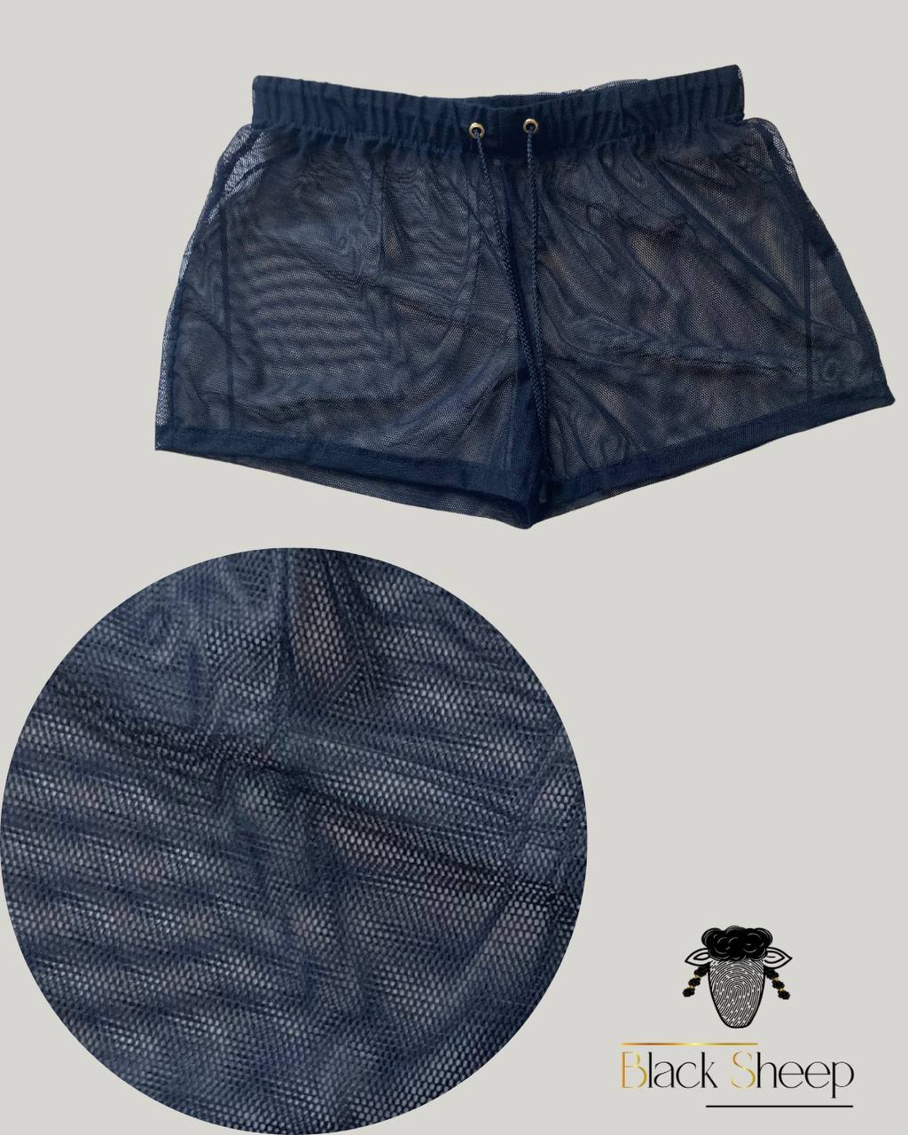 Transparnt Shorts / Shorts de malla - Imagen 4