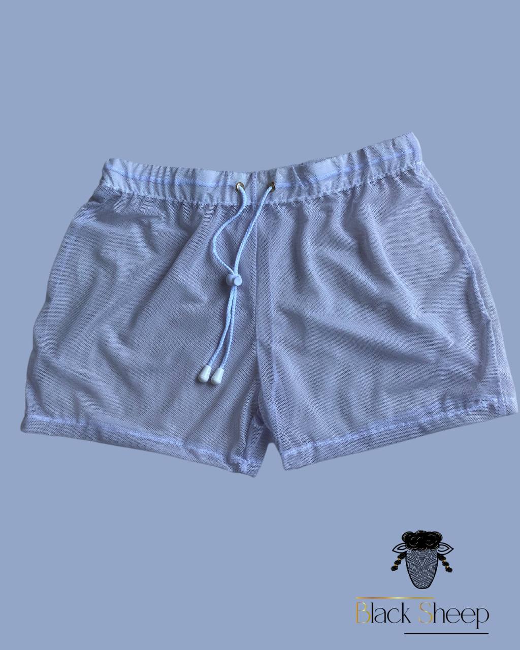 Transparnt Shorts / Shorts de malla - Imagen 2