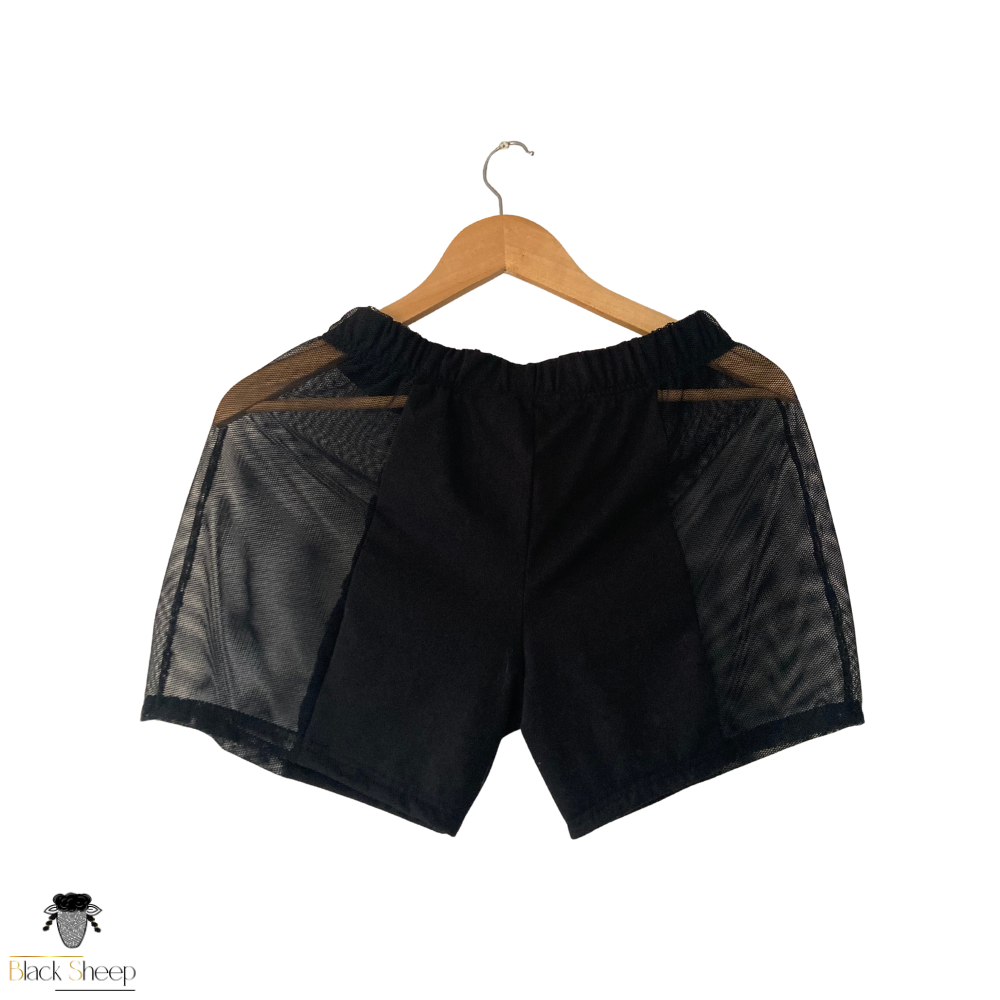 Half Transparency Short | Short con laterales de mesh y centro cubierto. - Imagen 6